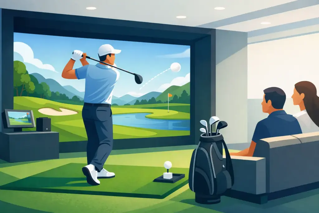Indoor Golf Simulator Rental for Better Golf
