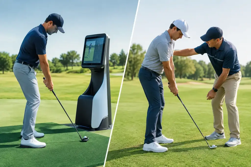 RoboGolfPro Versus Traditional Golf Lessons
